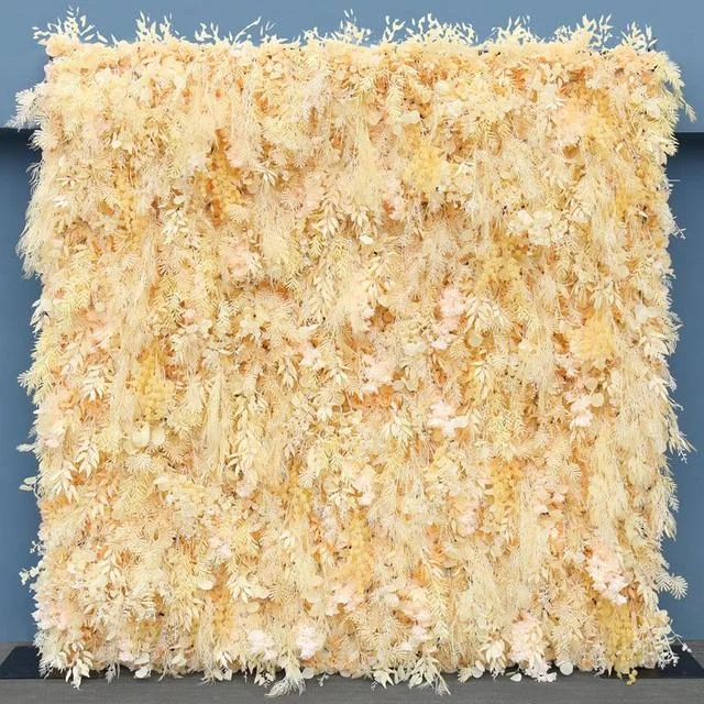 Wedding Backdrop Roll Up Fabric Flower Wall  A078 A7389  A7417 A7427 A7441 A7491 A7708 A8055