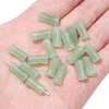 20PCS Ink Drop Golden Bamboo Joint Glass Beads DIY Jewelry Accessories
