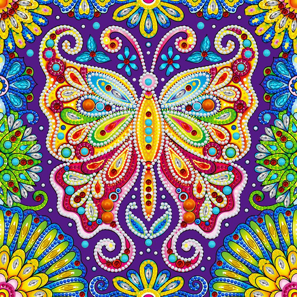 

Butterfly - Special Shaped Diamond Painting - 30*30CM, 501 Original