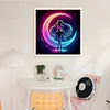 Sailor Moon Silhouette-11CT Stamped Cross Stitch 40*40cm/15.75*15.75in
