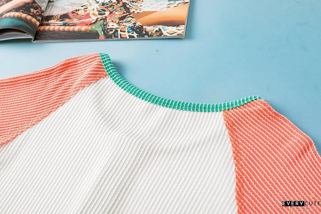 Spring Summer Henley Top