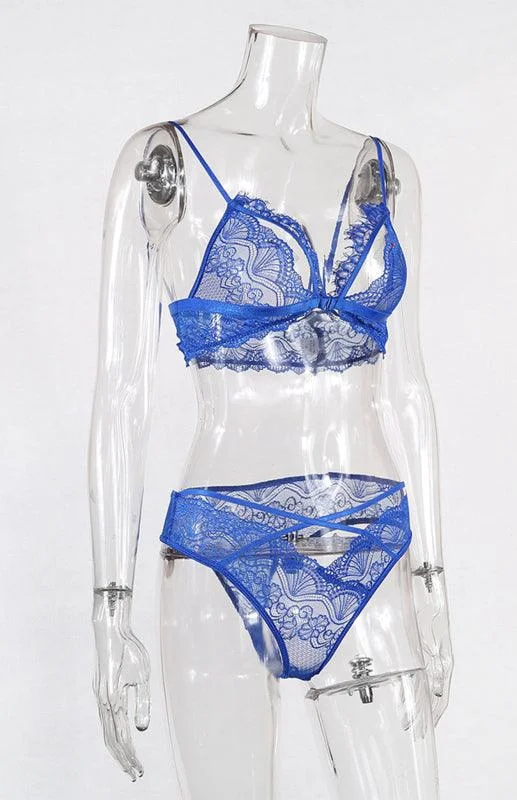 Women's Sexy Breathable Lace Lingerie Set