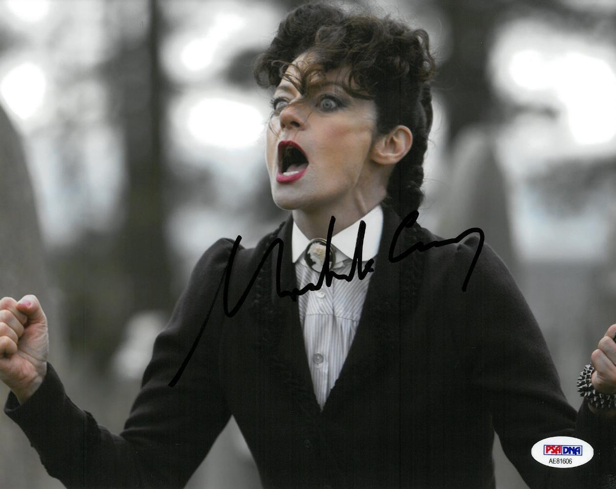 Michelle Gomez Signed Dr. Who Authentic Autographed 8x10 Photo Poster painting PSA/DNA #AE81606