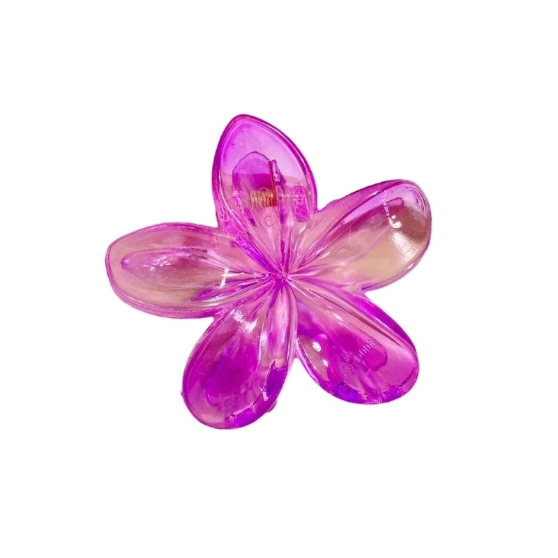 Women’s Minimalist Flower Plastic Hair Claws
