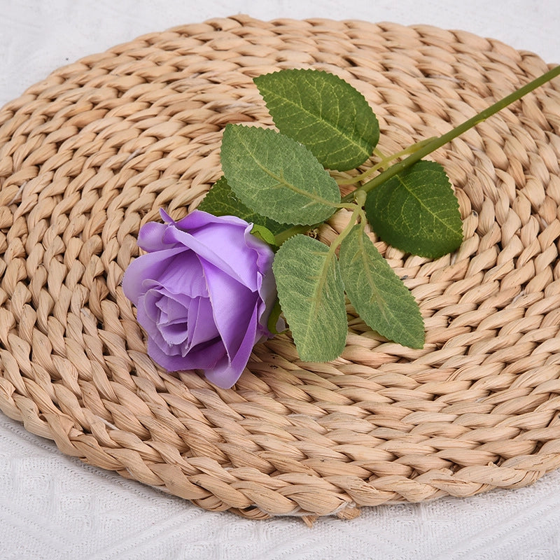 Office Culture/realistic Simulation/rose Simulation For Office Decoration