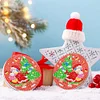 DIY Double Sided Special Shape Diamond Painting Compact Mirror Kit (Santa )