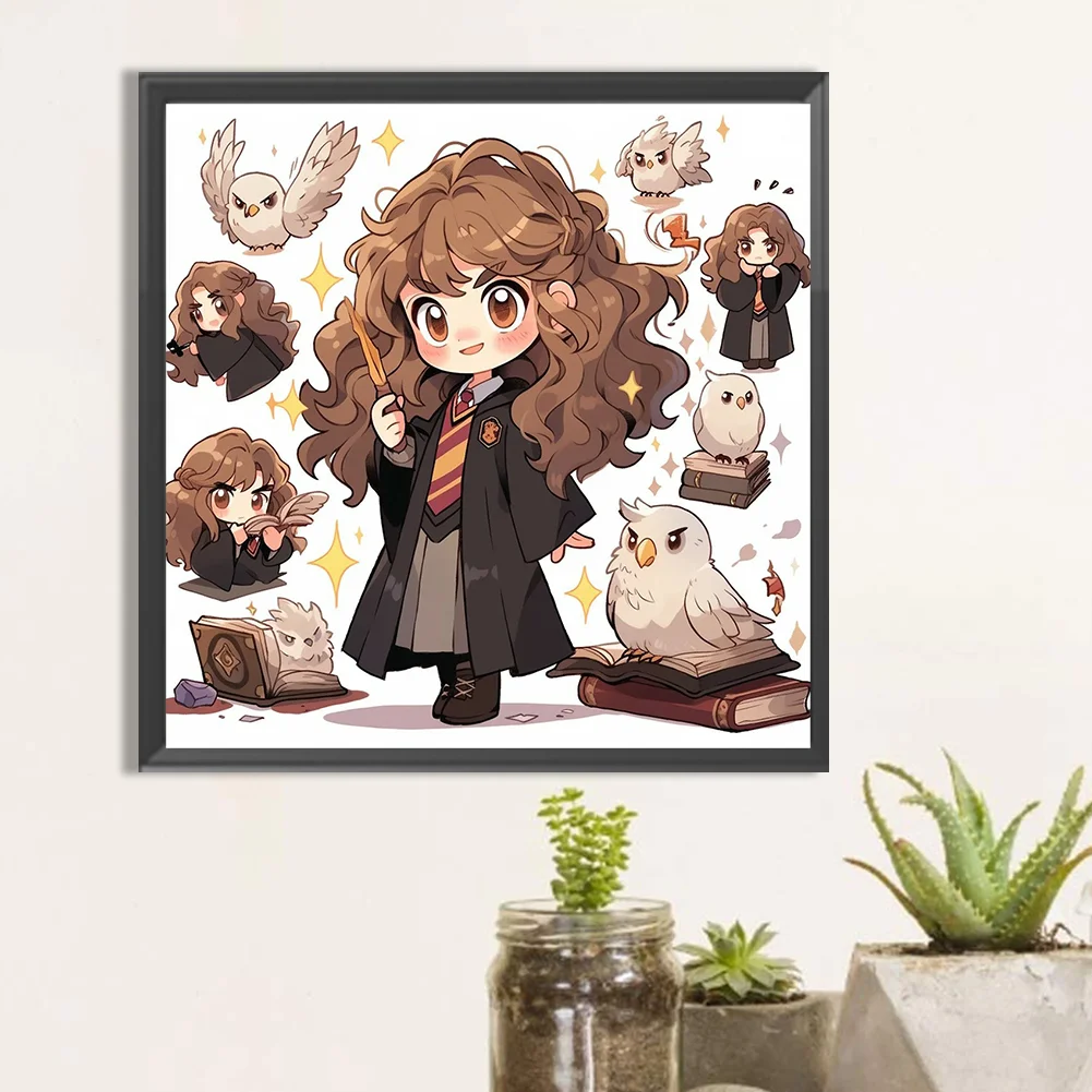 Diamond Painting - Full Round Drill - Harry Potter Hermionet(Canvas|50*40cm)