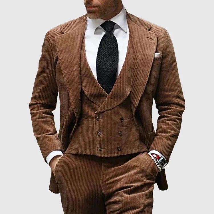 Roberto Russo Gentleman Corduroy Blazer QueenFunky