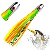 Fishing Trolling Lure Copper Head Octopus Squid Skirt Bait Seawater Fishing Lure