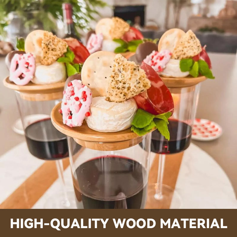 Bamboo Wine Glass Tray