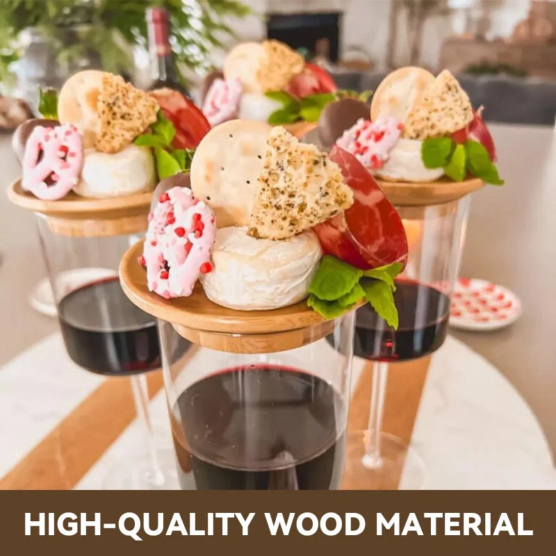 Bamboo Wine Glass Tray