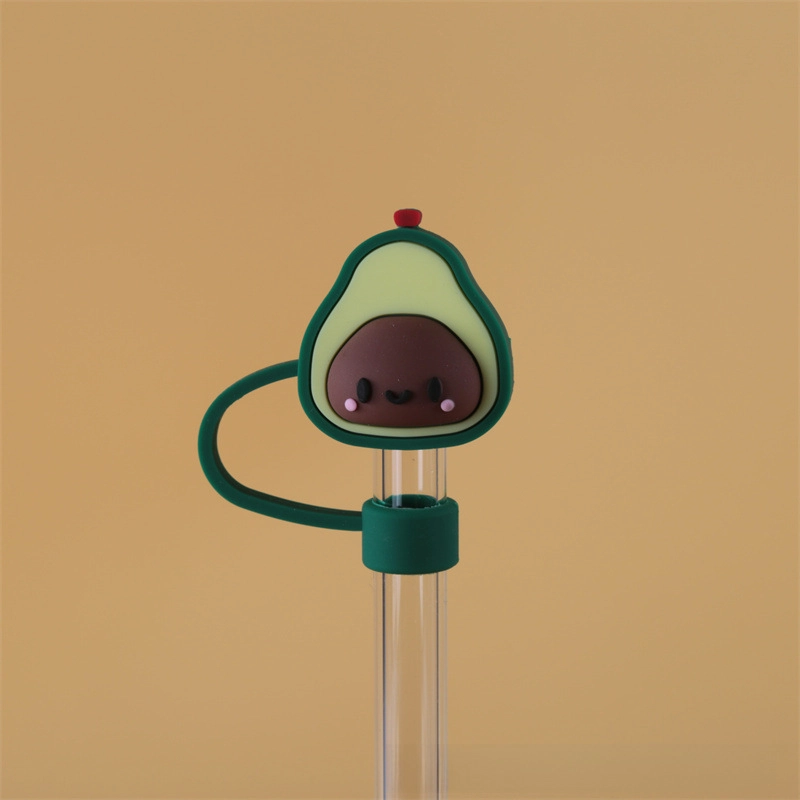 10mm Glass Straw Cap Dust Cover Stainless Steel Straw Dust Cover Dust Plug 10mm Large Diameter Milk Tea