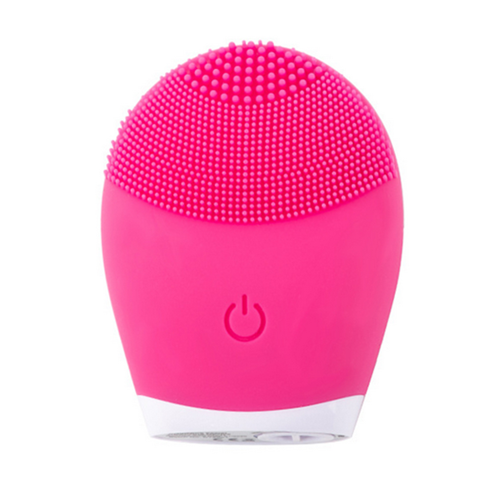

Silicone Facial Cleansing Brush Acne Pores Removal Electric Body Massager, Blue, 501 Original