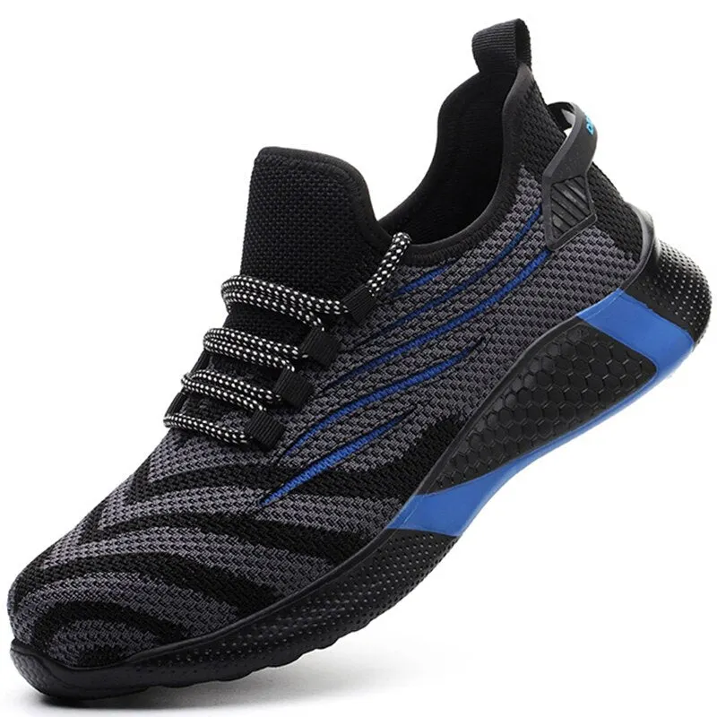 New Safety Shoes Men Shoes Work Shoes Steel Toe Shoes Anti-Puncture Safety Shoes Women Men Work Sneakers Industrial Shoes Unisex