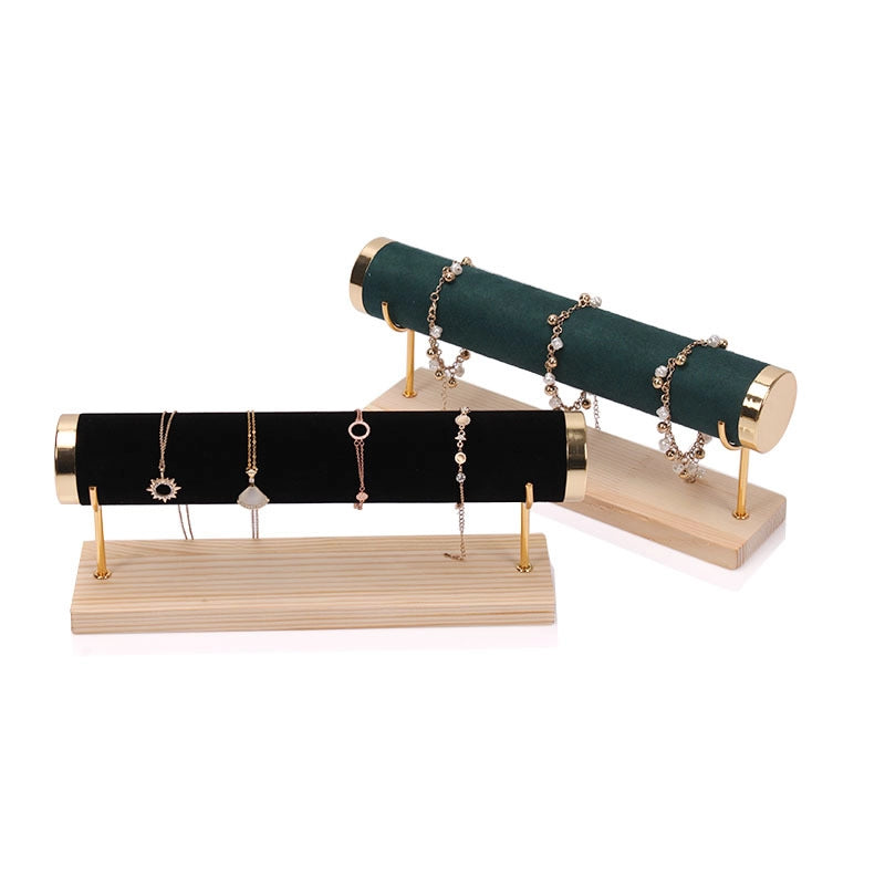 Flannel Bracelet Display Stand Single Layer One Layer Watch Bracelet Jade Bracelet Necklace Storage Finishing Rack Head Flower Headwear Live Broadcast