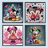 Mickey mouse-plein diamant rond peinture-40 * 40cm