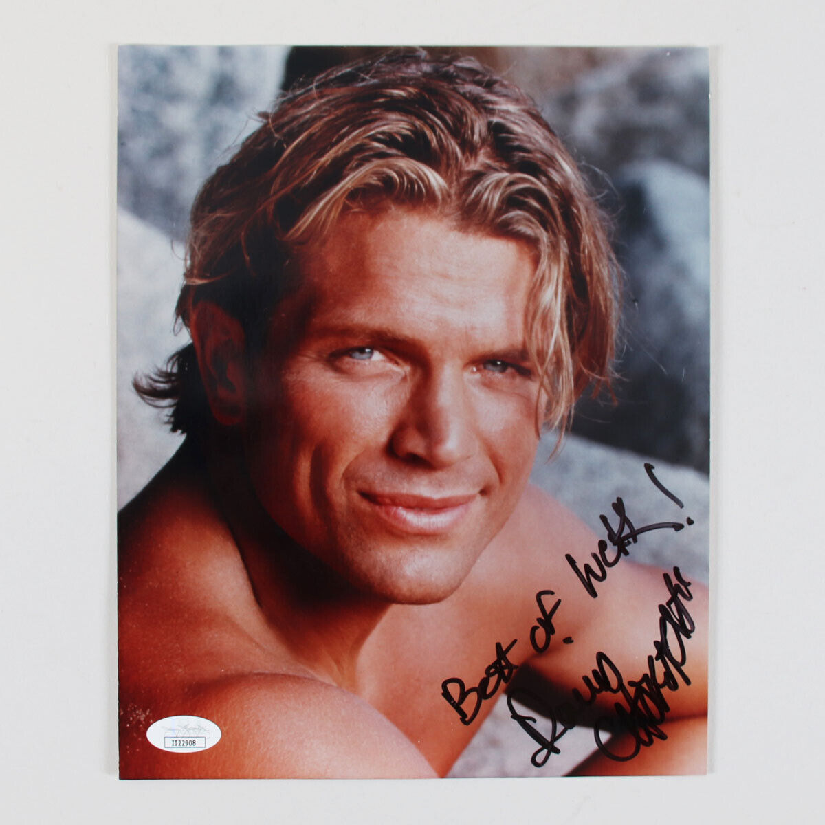 David Chokachi Signed Photo Poster painting 8x10 - COA JSA