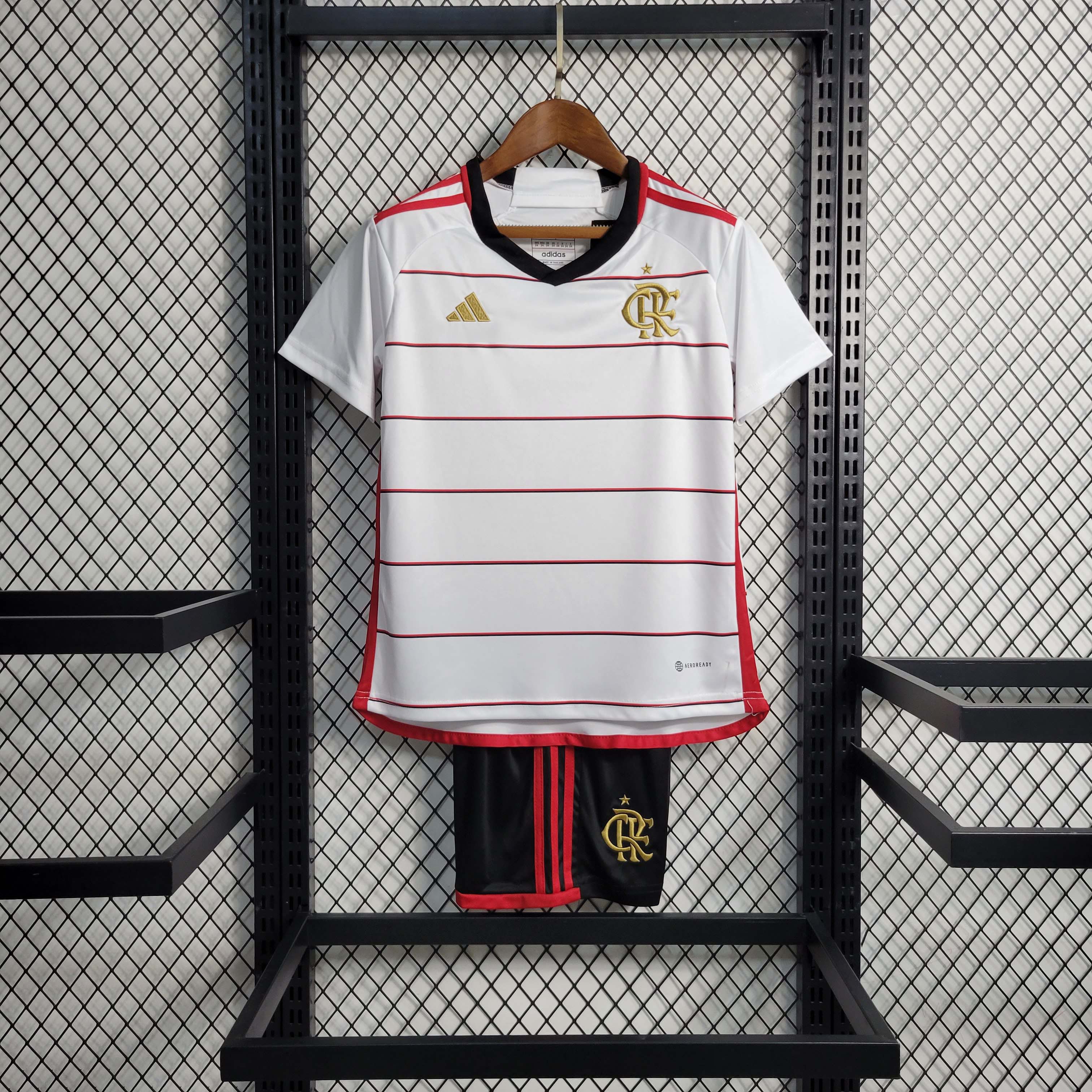 2023-2024 kids Flamengo awayFootball Shirt 1:1 Thai Quality