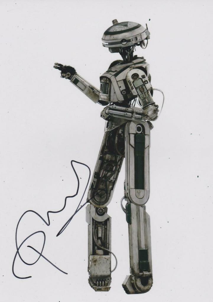 Phoebe Waller - Bridge Star Wars Solo SIGNED AUTOGRAPHED 10 X 8