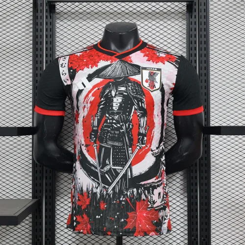 2024 Player Version Japan Special Edition Red Maple Leaf Warrior Football Shirt 1:1 Thai Quality