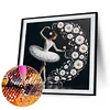 Daisy Flower Ballerina - Round Drill Diamond Painting - 40*40CM