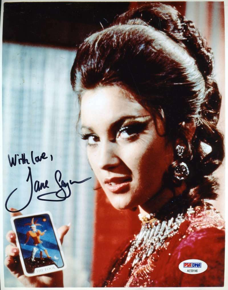 Jane Seymour Psa Dna Coa James Bond Autograph 8x10 Photo Poster painting Hand Signed