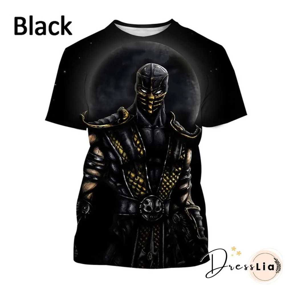 New Mens Fashion Print T-Shirt