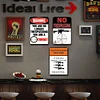 3pcs - Warning Shot - Vintage Metal Signs(12*16Inch)