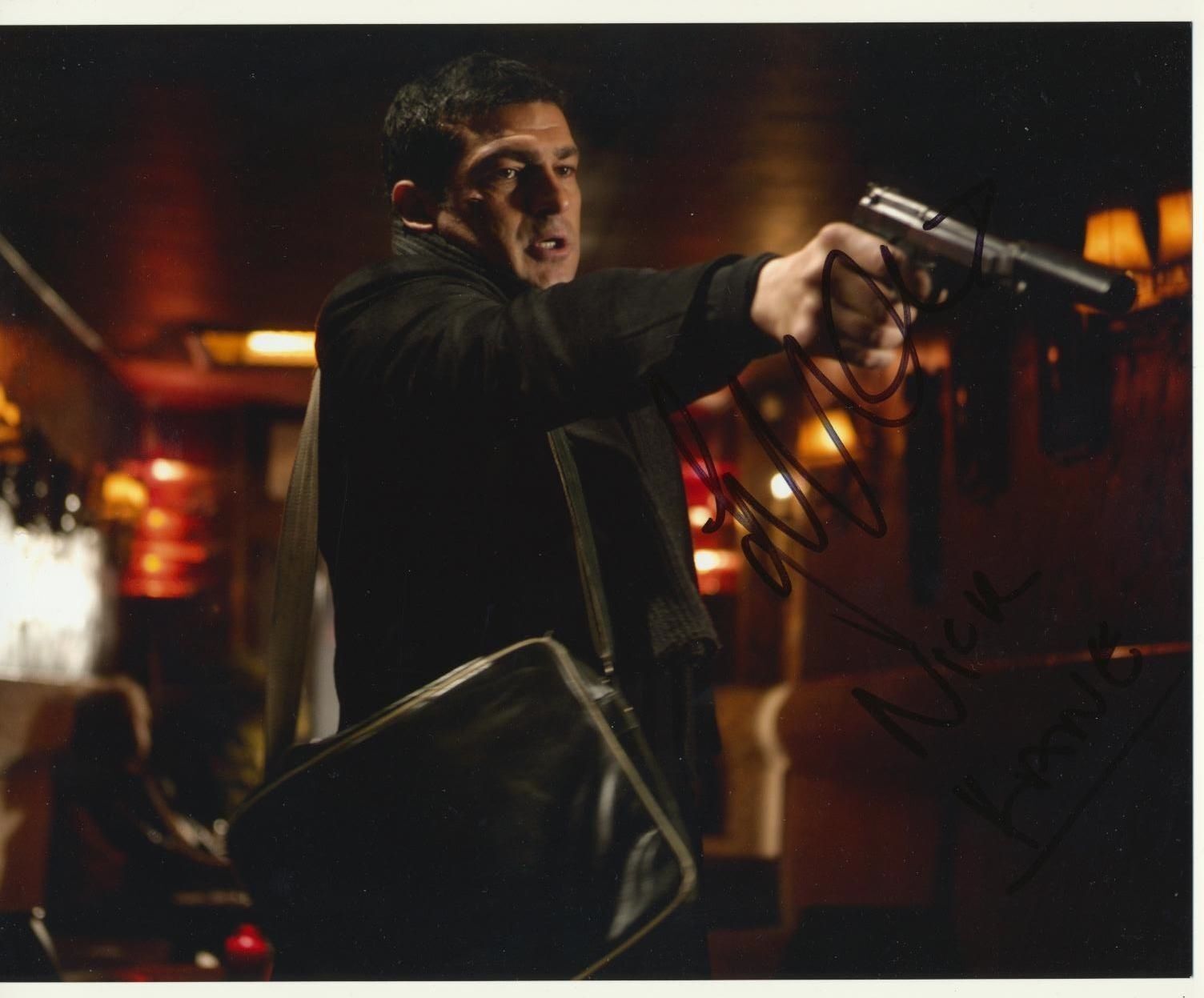 Tamer Hassan Autograph Signed 8x10 Photo Poster painting AFTAL [2665]