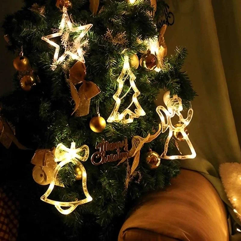 Christmas Sucker Lamp LED Lights Bell
