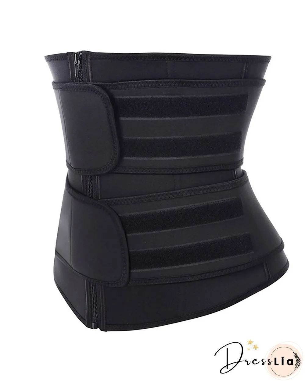Solid Waist Trainer Corset Neoprene Sweat Belt Tummy Slimming Sport Shapewear Breathable
