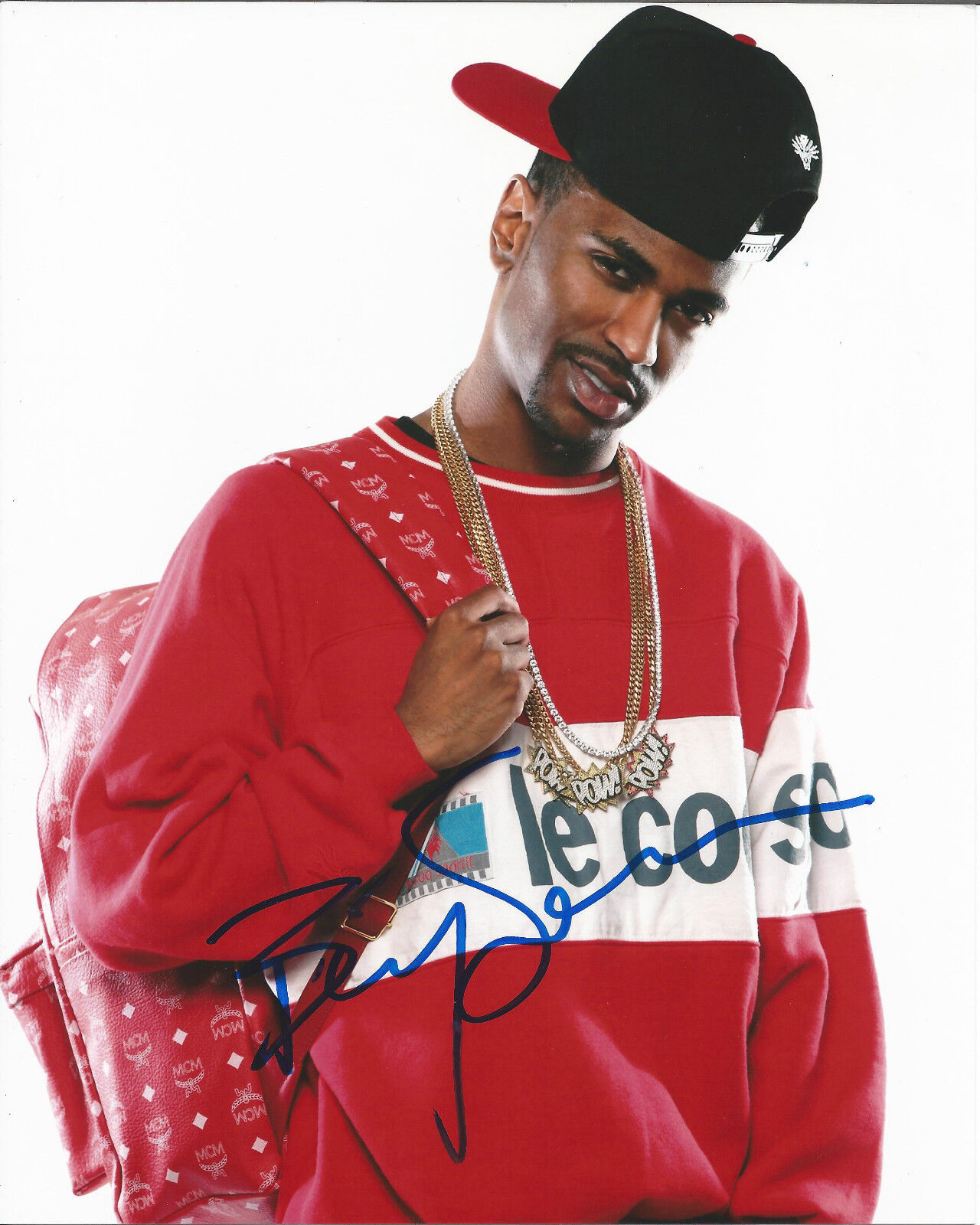 RAPPER BIG SEAN SIGNED 8X10 Photo Poster painting W/COA KANYE WEST FFOE DETROIT GUAP MERCY A