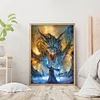 Diamond Painting -5D Full Round Drill Evil Dragon
