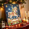 DIY Special Shape Diamond Painting Pearl Art With Inner Frame Kit 25x25cm(Christmas Carousel)