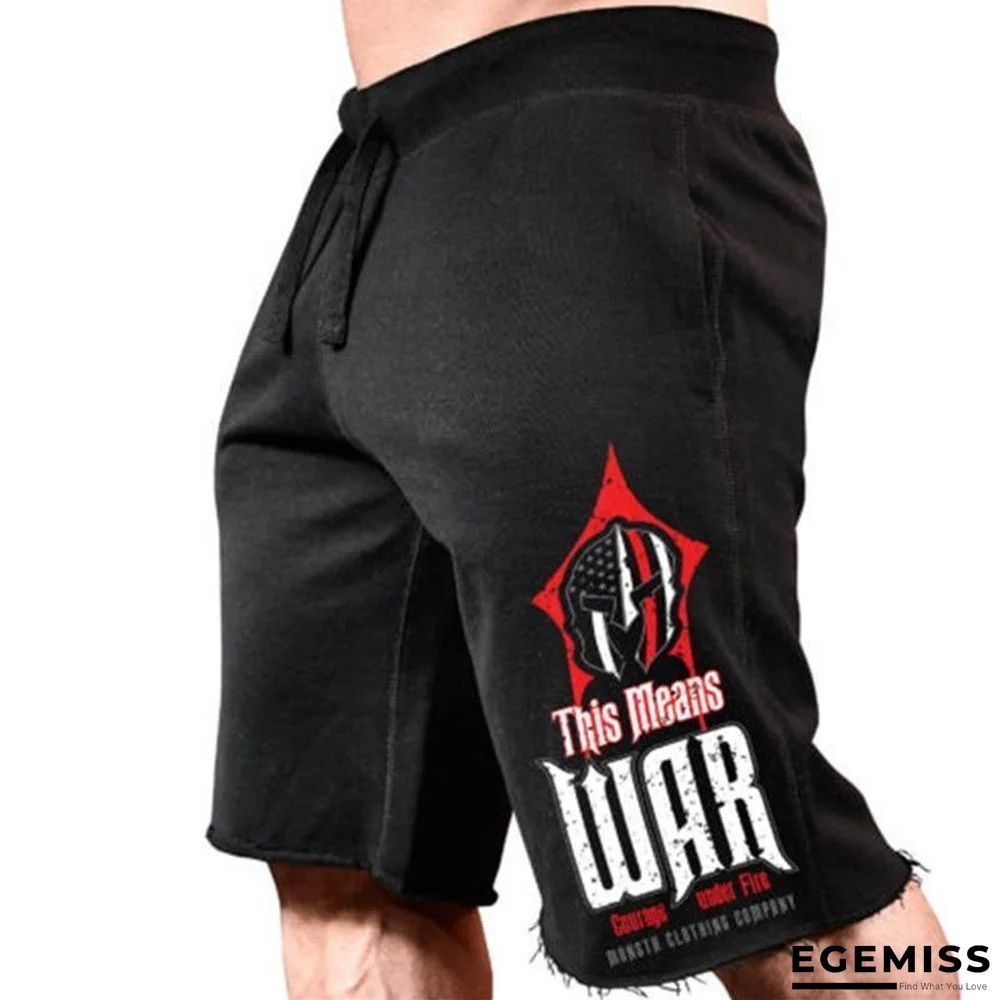 Men's Casual Cotton Jogger Shorts Large Size Beach Vacation Shorts | EGEMISS