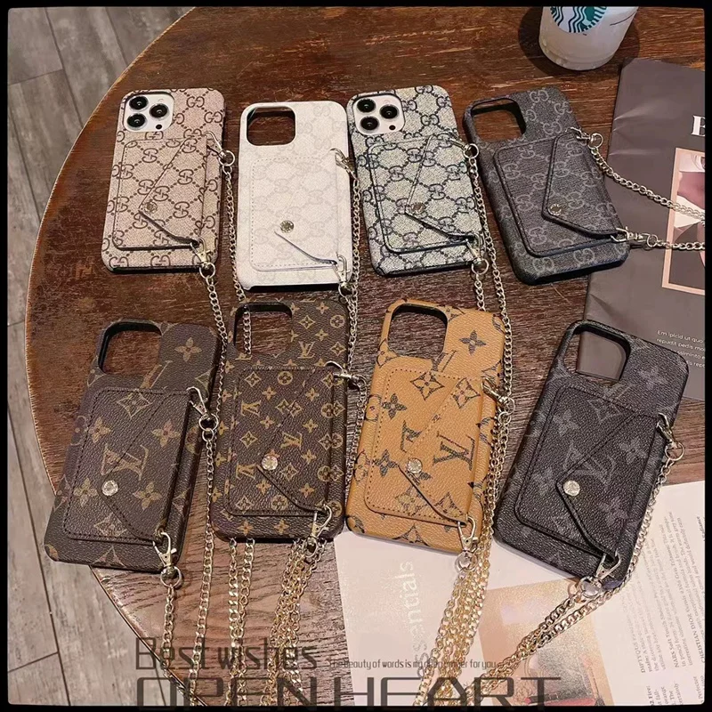 New Fashion Printed Crossbody Chain Case