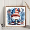 Diamond Painting-DIY Full Round Drill Flag Gnome