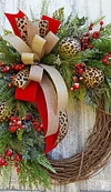🔥Christmas Hot Sale 49% Off🔥Williamsburg Style Christmas Wreath with grapevine🎄-mysite-Adracos