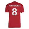 SZOBOSZLAI #8 Liverpool Home Authentic Soccer Jersey 2025/26