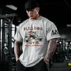 Bulldog Gym Venice Printed T-shirt by Inlyline