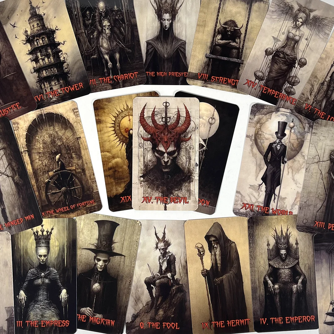 HORROR Tarot Card Deck