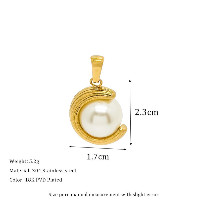 1 Piece 304 Stainless Steel Geometric Pendant Jewelry Accessories