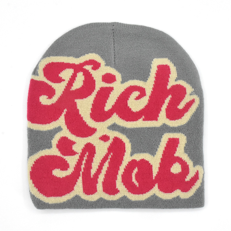 Sopula Unisex Trendy Hip-Hop Double-Sided Jacquard Cold-Proof Knitted Hat - SOPULA