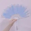 Lace Fan Gorgeous Retro European Rose Folding Fan