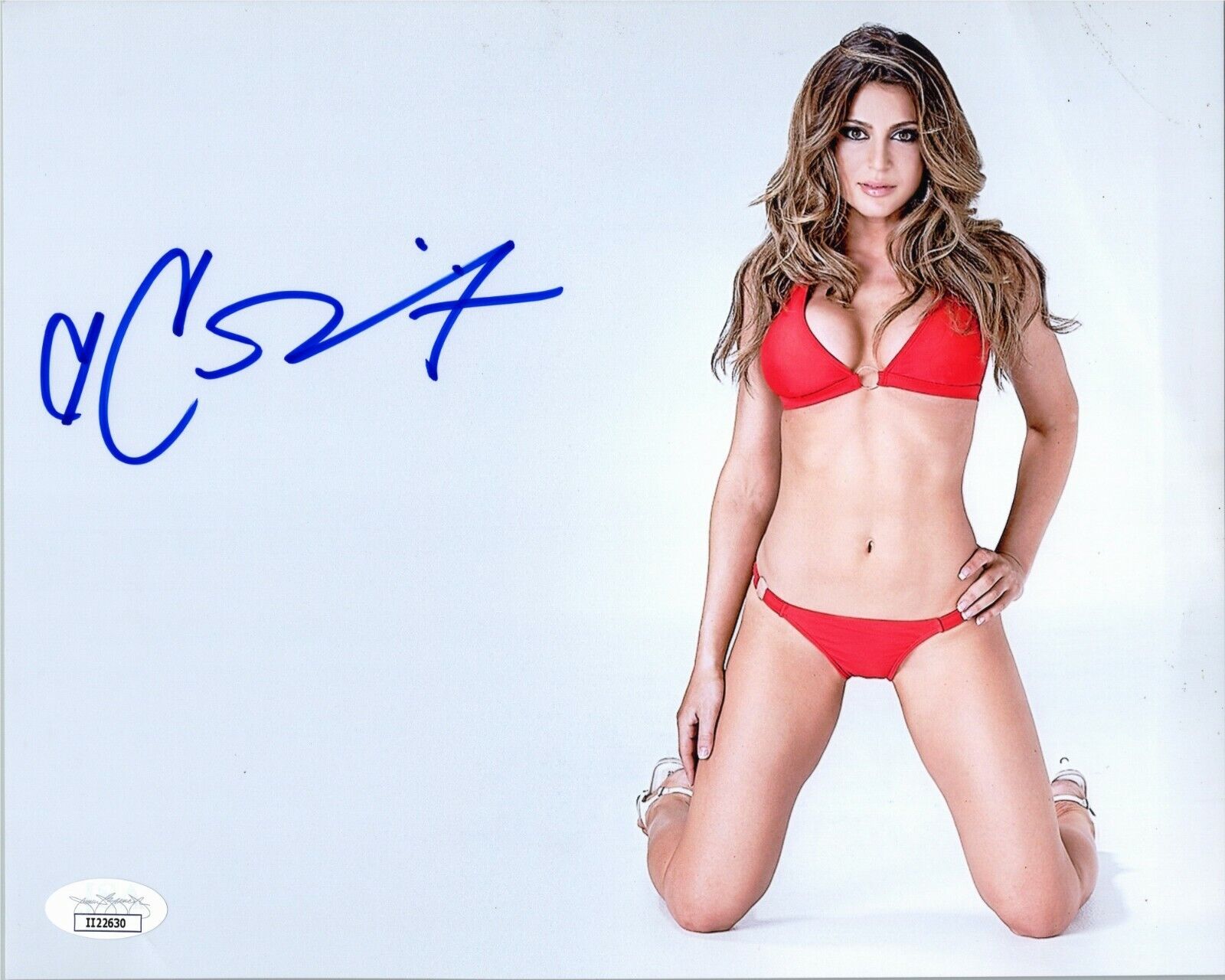 ~~ CERINA VINCENT Authentic Hand-Signed SEXY