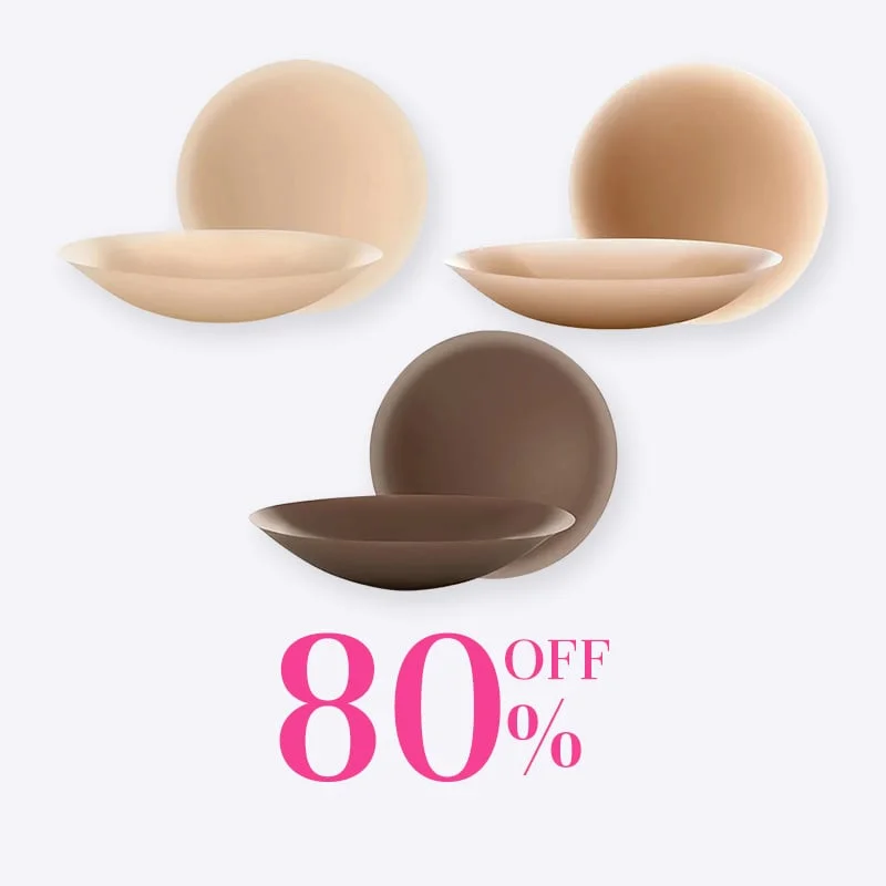 🏆#1 Bestselling🏆 ---- Go Braless! Seamless Nipple Covers (Latex-free and 100% Medical Silicone)