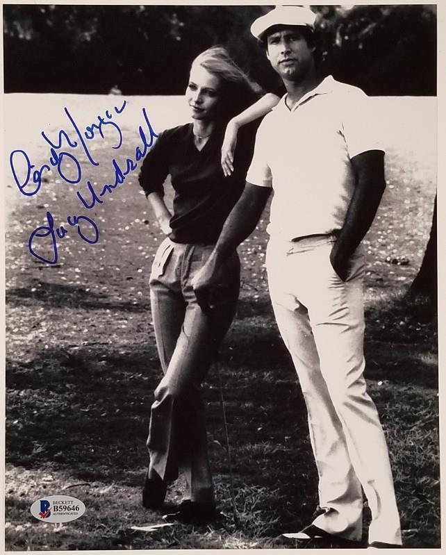 CINDY MORGAN Signed Caddyshack 8x10 Photo Poster painting #5 Lacey Underall~ Beckett BAS COA