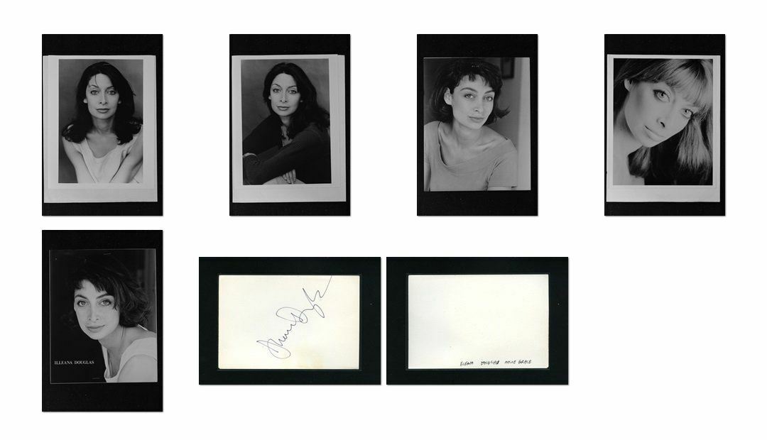 Illeana Douglas - Signed Autograph and Headshot Photo Poster painting set - Ghostworld