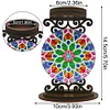 >SALE<DIY Mandala Diamond Painting Candlestick Holder Kit for Home Decor Gift