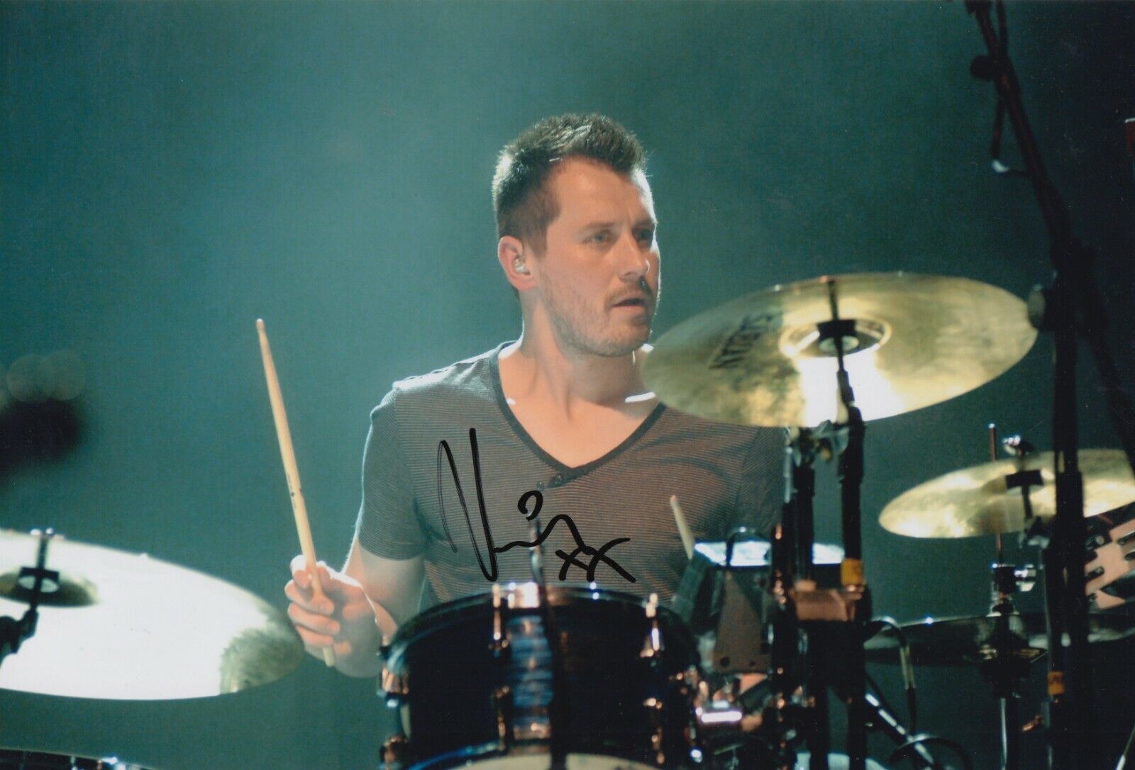 Neil Primrose Hand Signed 12x8 Photo Poster painting - Music Autograph 2.